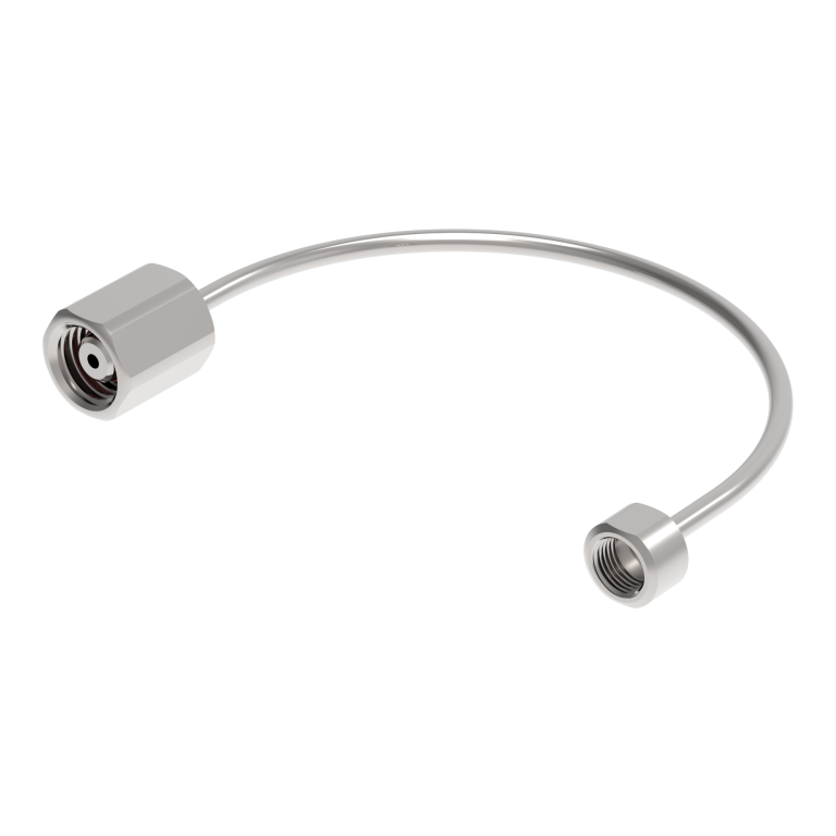 Гибкая стальная трубка 3 мм длиной 15 см для вывода форсунки в помещение