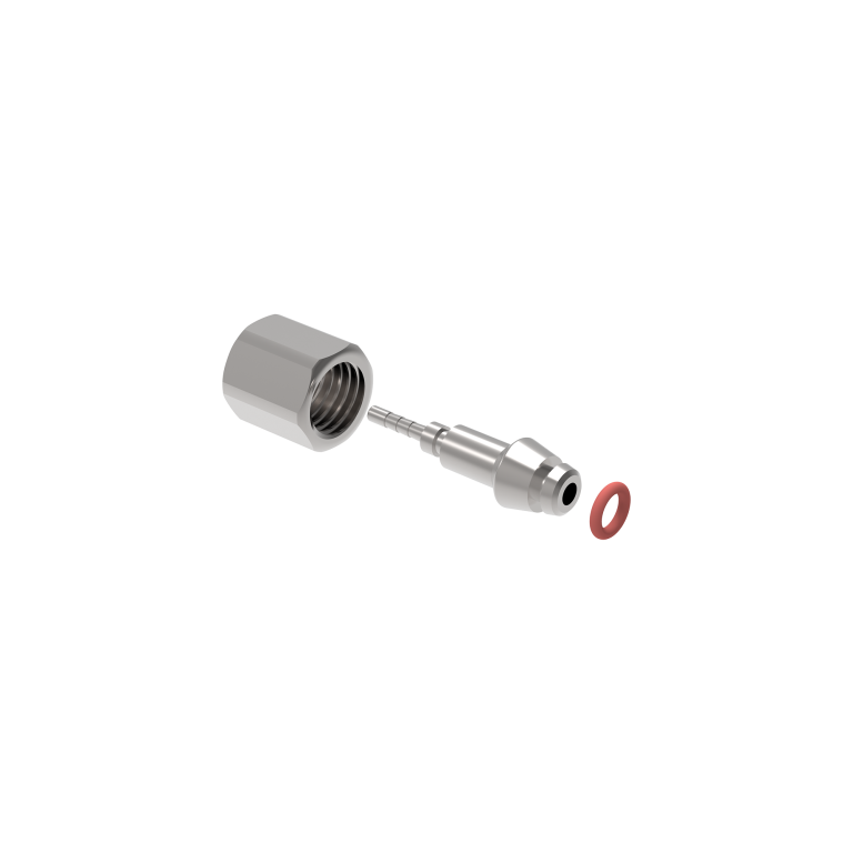 Фитинг-штуцер высокого давления FITD2 служит для соединения трубок высокого давления HPH2.
