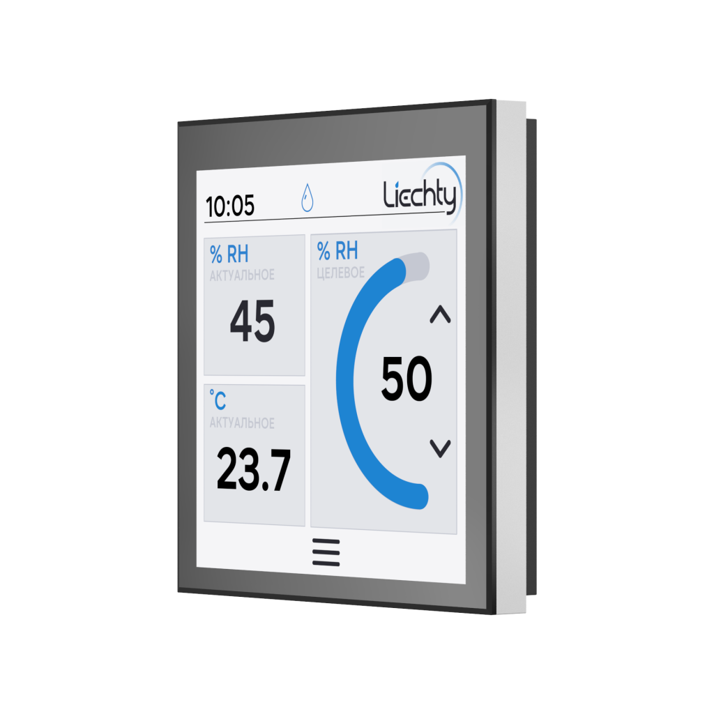 Проводной / беспроводной пульт управления в белом корпусе