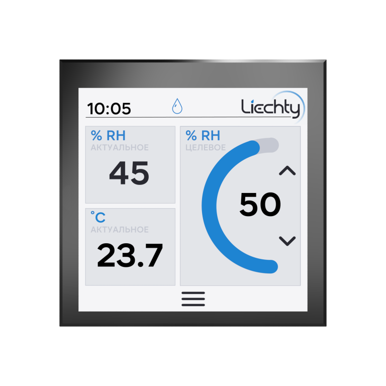 Проводной / беспроводной пульт управления в белом корпусе
