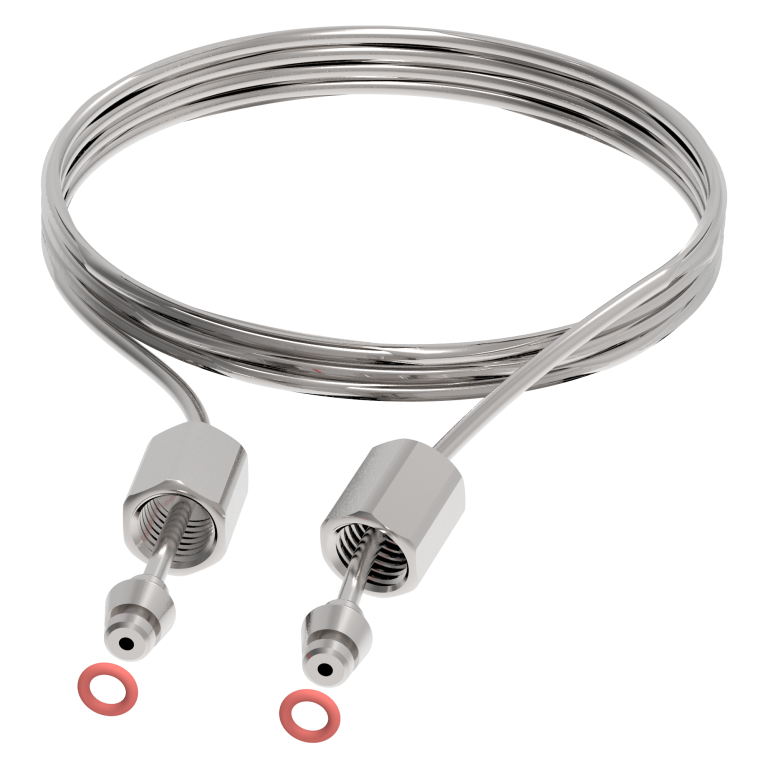 Гибкая стальная трубка 3 мм длиной 140 см для соединения клапана SV с тройником DKOL-DKOL Ext 140