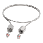 Гибкая стальная трубка 3 мм длиной 70 см для соединения клапана SV с тройником