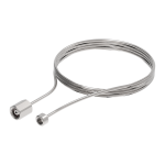 Гибкая стальная трубка 3 мм длиной 140 см для вывода форсунки в помещение